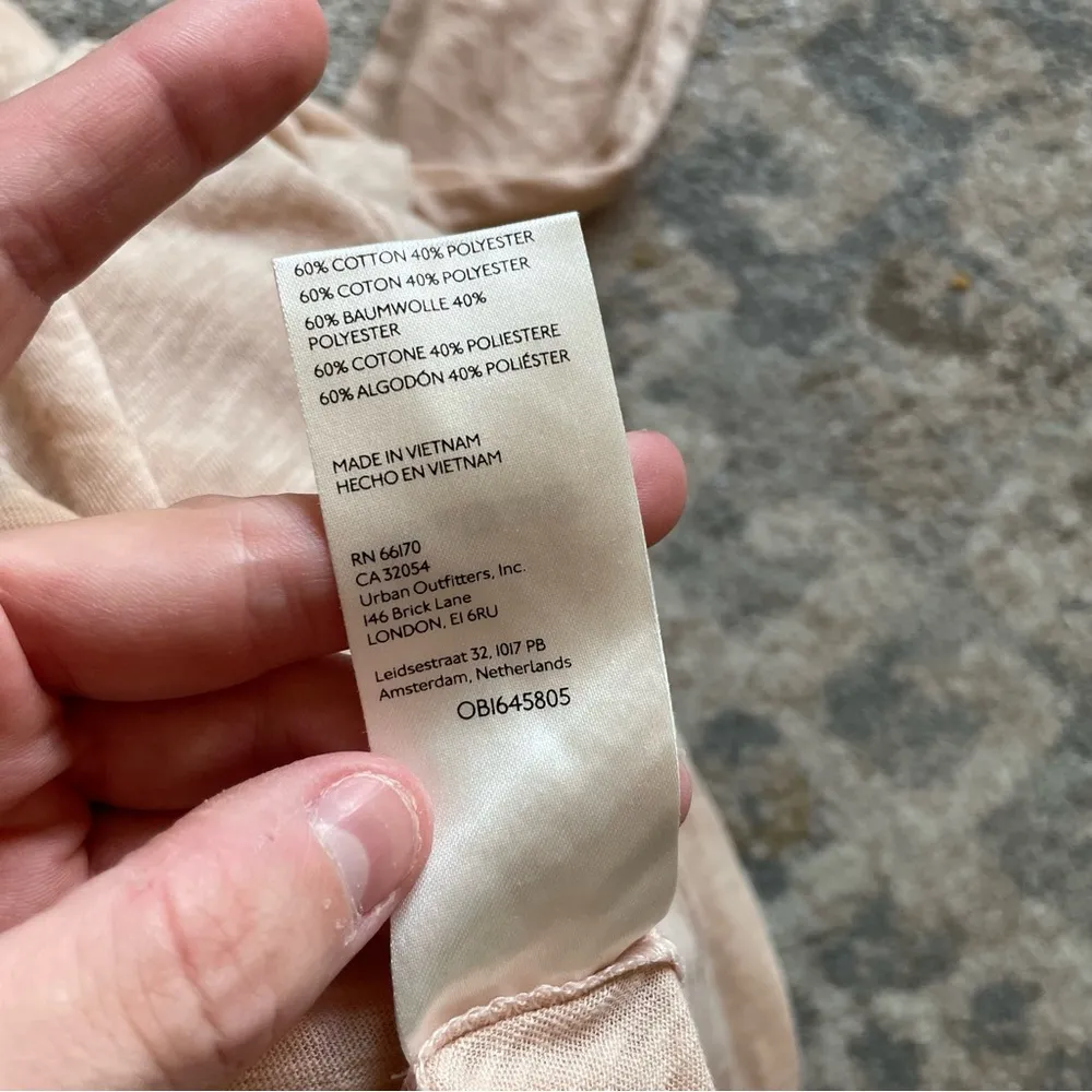 Free People We the Free Oversized Long Sleeve Knit Tunic Circle Top Small - Image 10