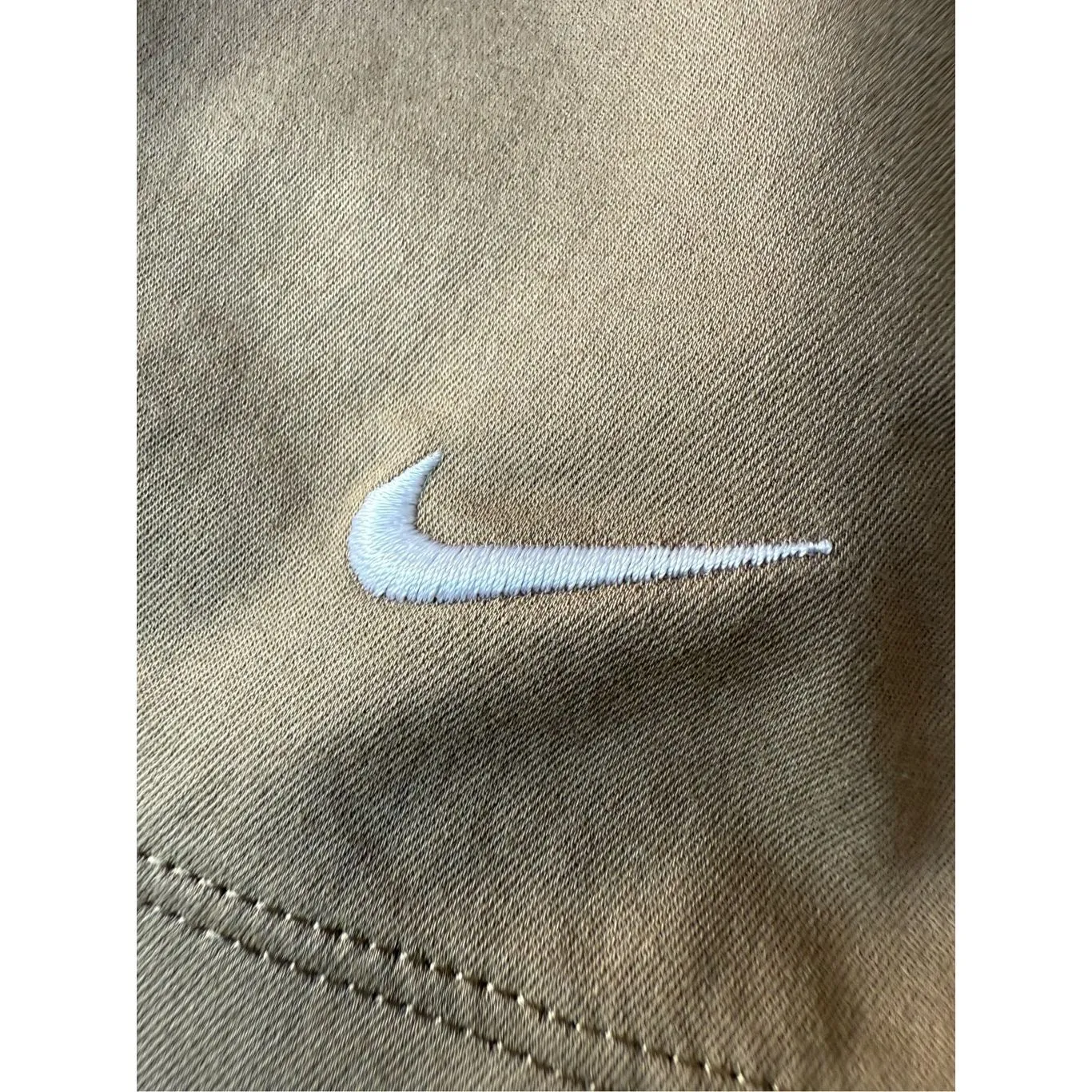 Vintage Nike Fit Dry Tan Skort with V-Back and Embroidered Logo Size S/4 - Image 4