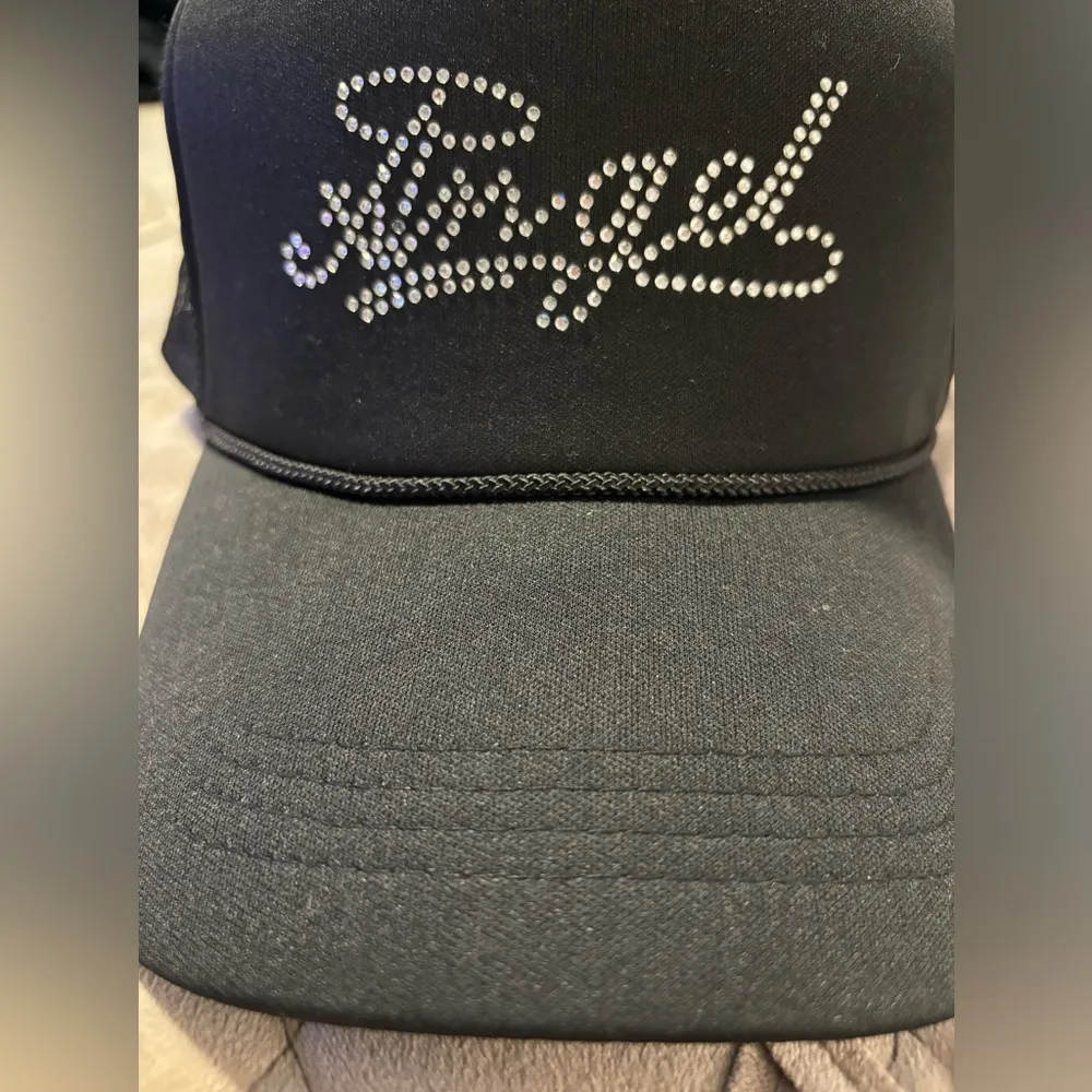 Black Angel Snap Back Hat - Image 2