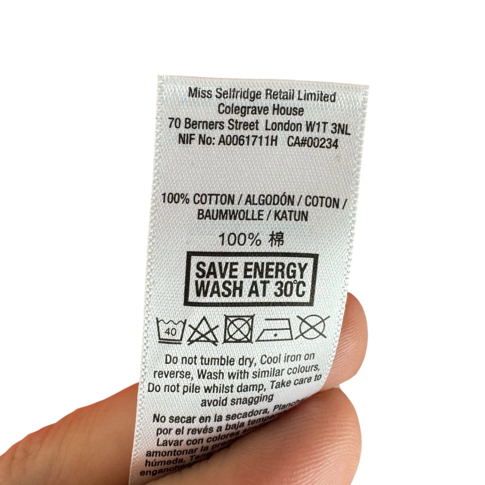 Miss Selfridge Red Floral 3/4 Ruffled Sleeve Fit &‎ Flare Mini Dress Size 2 - Image 9