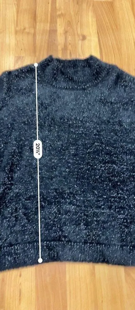 Wild Fable Turtleneck Sparkle Boxy Pullover Sweater - Black Women's L New - Image 5