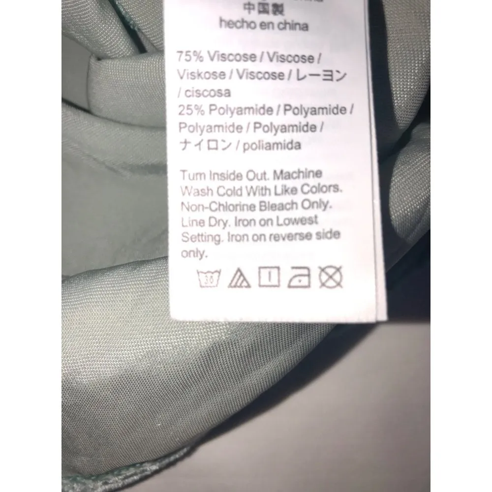 Jcrew Size XS Velvet Patch Pocket Popover Antique Mineral Long Sleeves NEW - Image 9