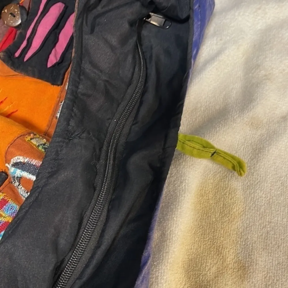 BoHo fabric hippy shake Crossbody New York bag - Image 4