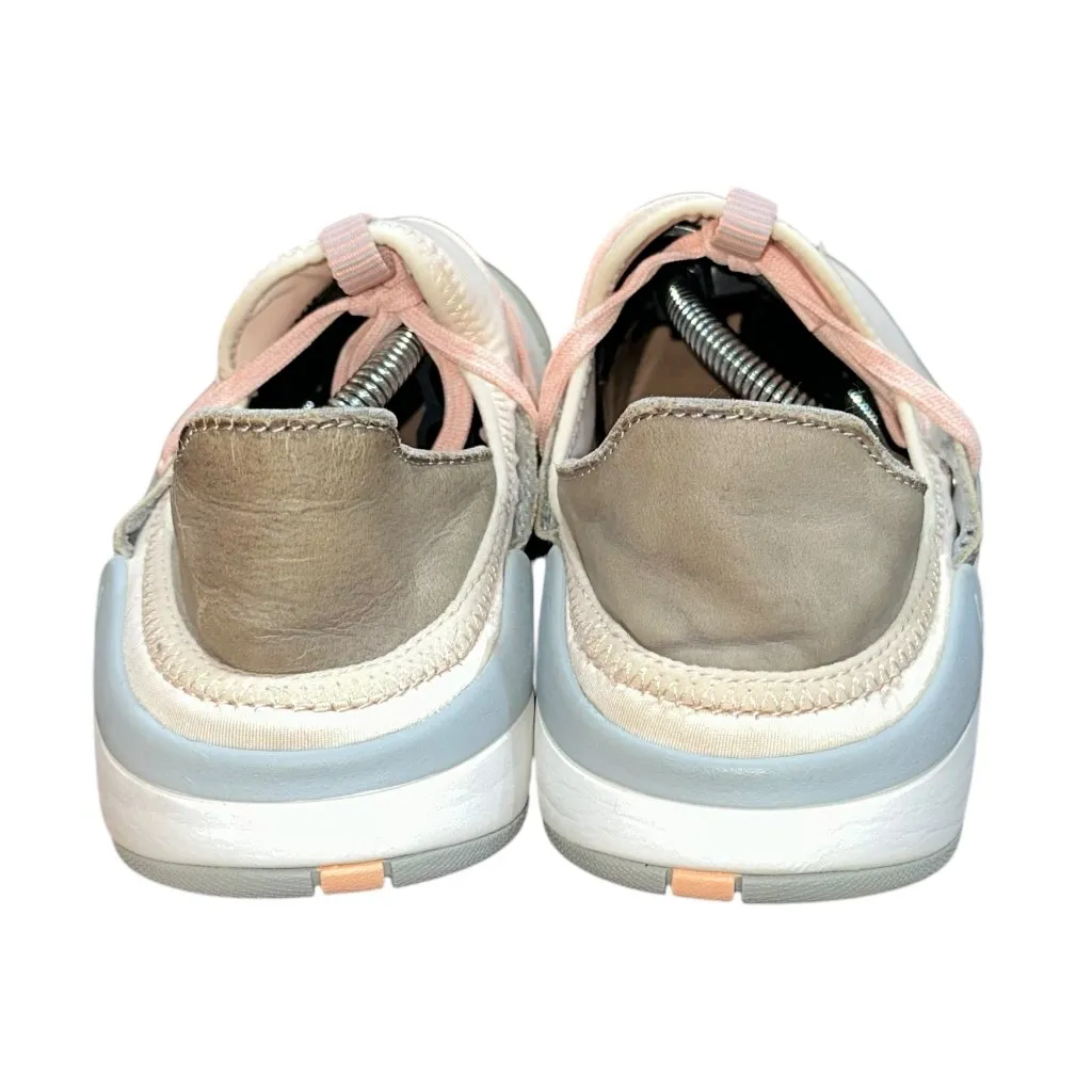 Women's OLUKAI Miki Li Sneaker Pearl Blush/Pale Grey Size 9.5 Water Beach Boat Pink - Image 5