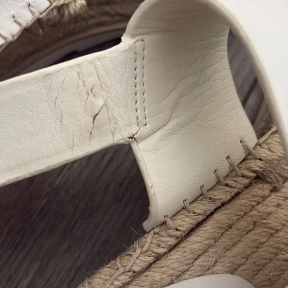 Marc Fisher LTD Phebe 2 White Espadrille Sandal 8M - Image 12