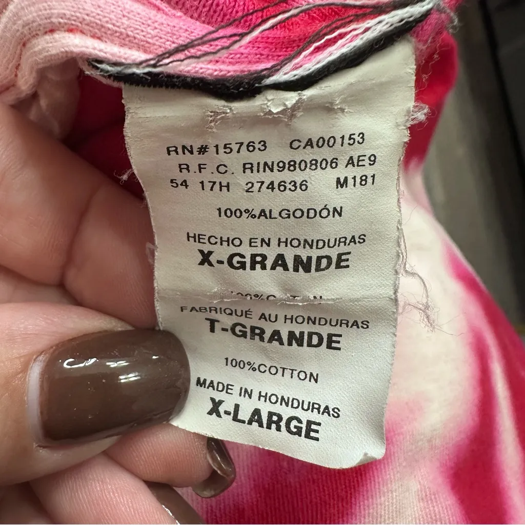 Women’s Red and White Tie - Image 8