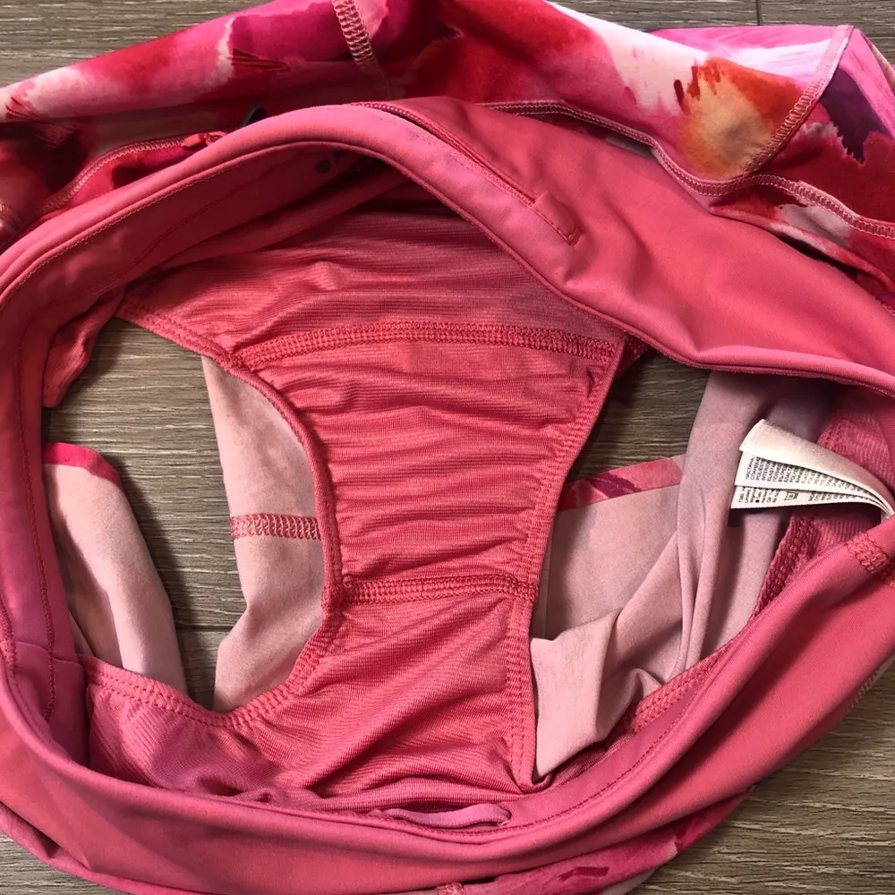 Athleta Pink Printed Run With It 3.5”  Athletic Running Shorts Womens Size XS - Image 11