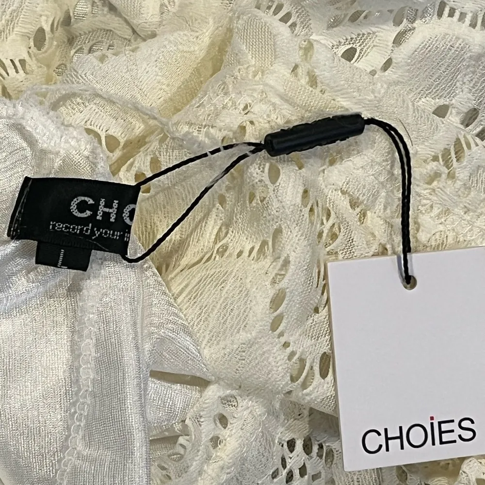 Choies White Lace Strapless Sweetheart Neckline Dress‎ Large Coquette Coastal - Image 6