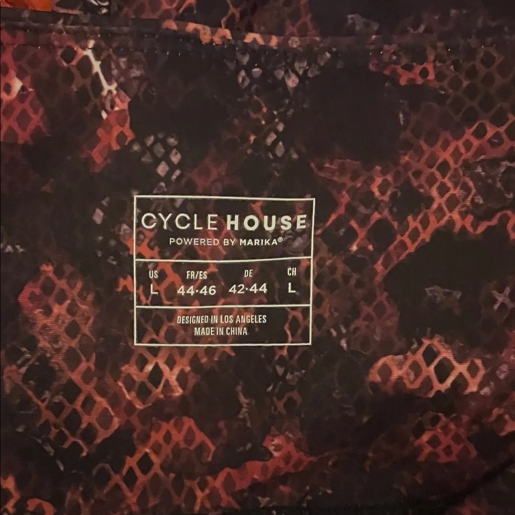 NWOT Cycle House by Marika Snake Bike Shorts - Image 3