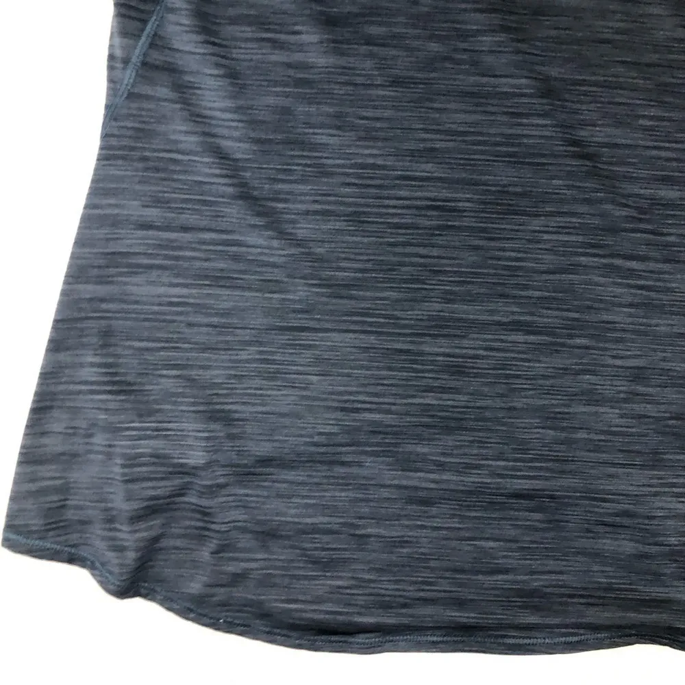 Athleta Blue Shadow Stripe Racerback Activewear Tank Top Size Extra Small - Image 11