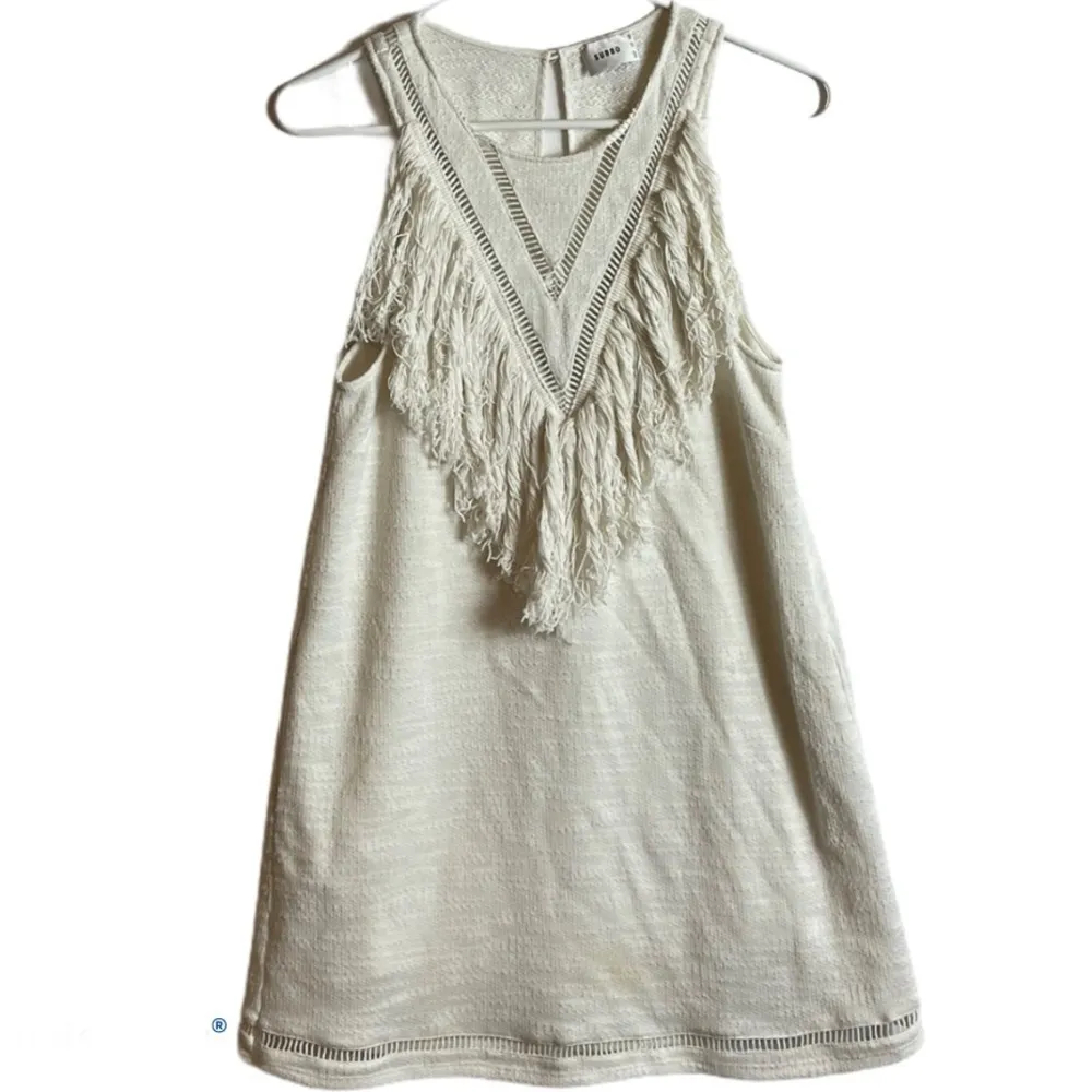 Suboo Castaway Fringe Shift Dress Size 2 - Image 4