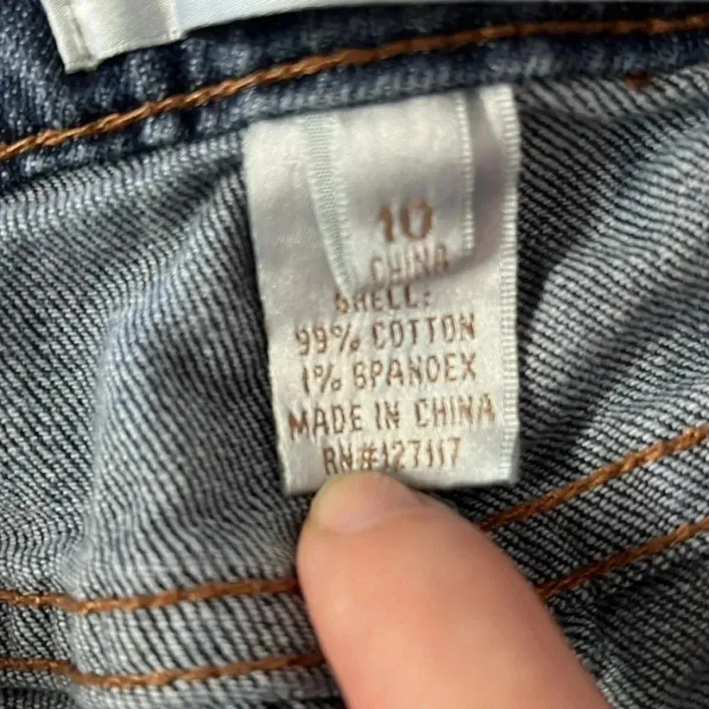 Badgley Mischka American Glamour women’s denim jeans size 10 cotton blend jeans - Image 8