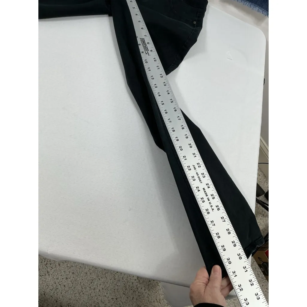 Womans Excellent Condition Cold water Creek Black Jeans Size 10 0072/X-2 - Image 7