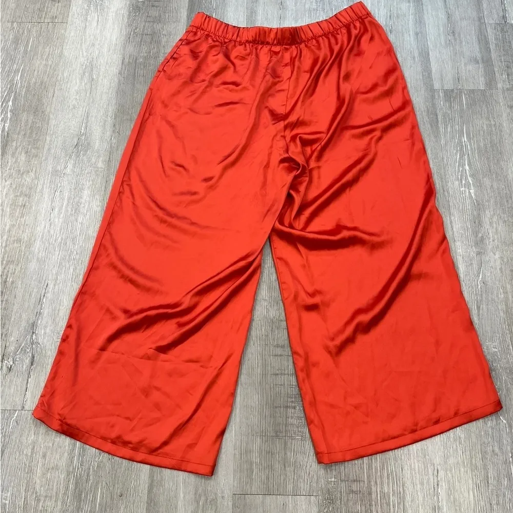 Target X Black History Month Orange Silk Pants - Image 2
