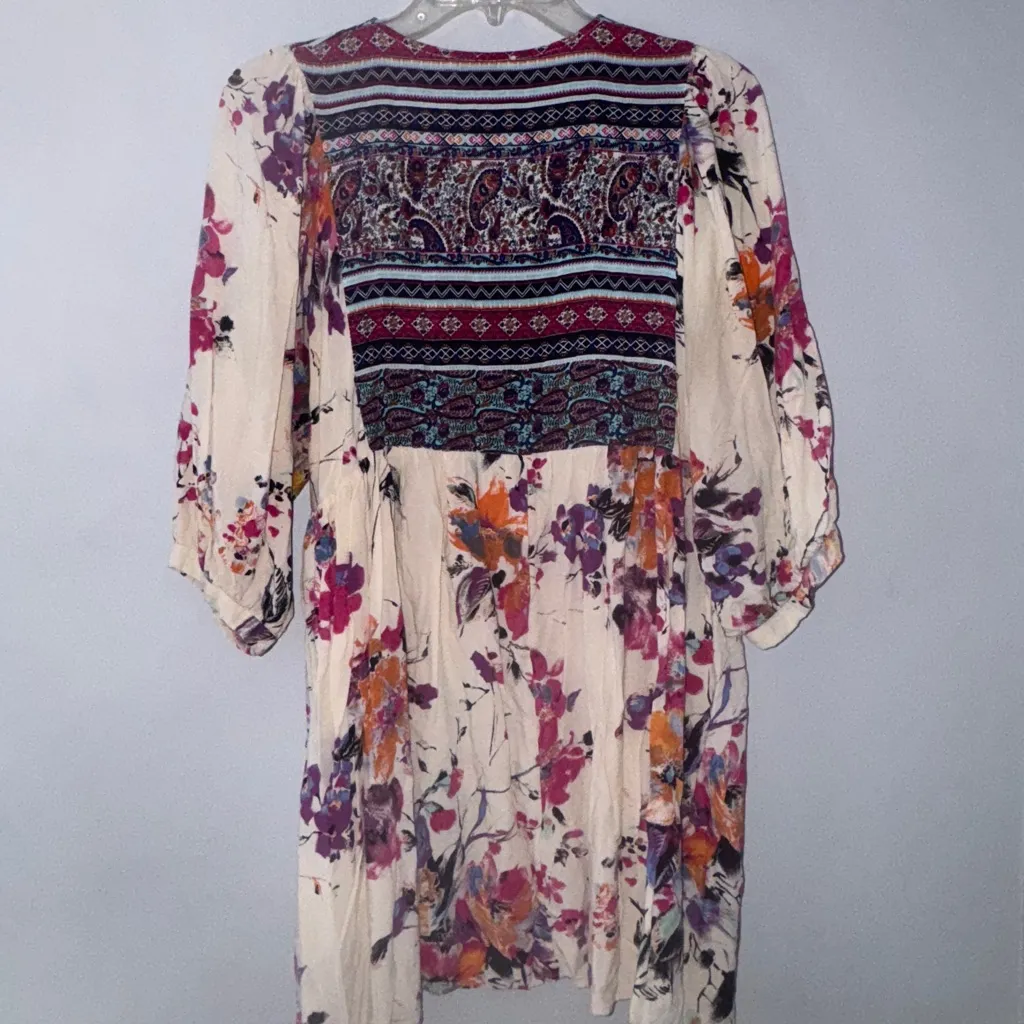 Umgee Floral Boho Dress - Image 6