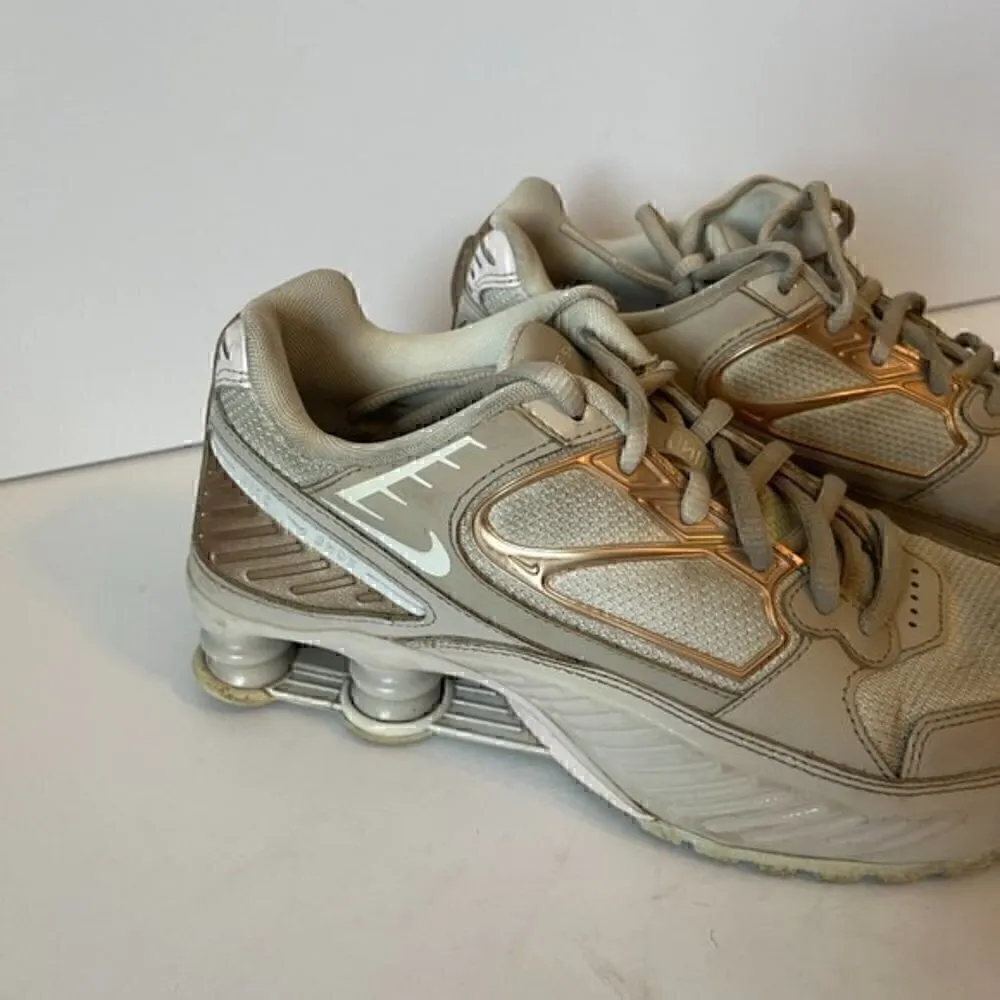 Nike Shox Enigma Sneakers in Desert Sand - Image 2
