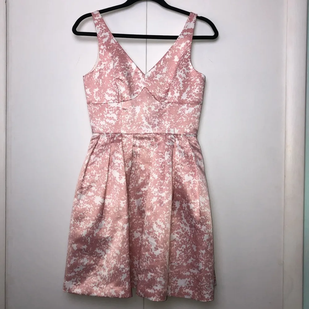 CECE Kinley Pleated Tank Dress in Pink Pearl - Image 2