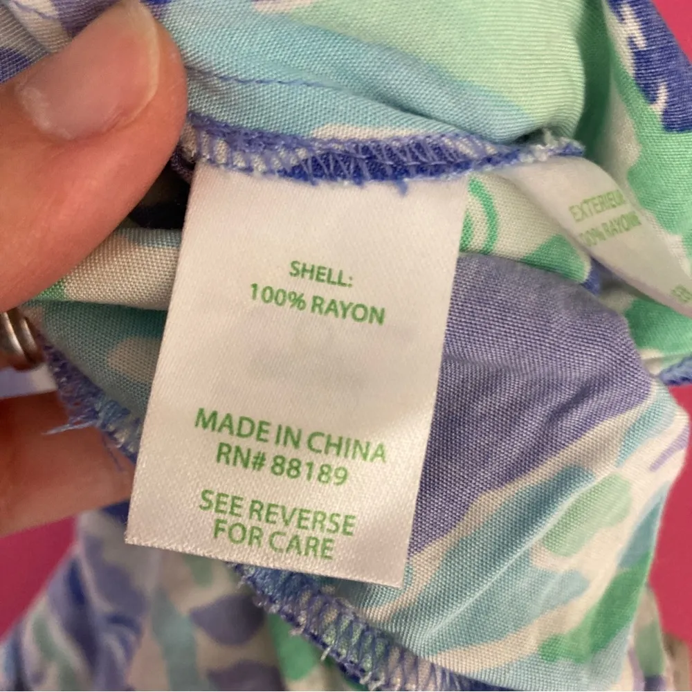 Lilly Pulitzer | Emiko Nice Ink Strapless Jumpsuit XS - Image 5