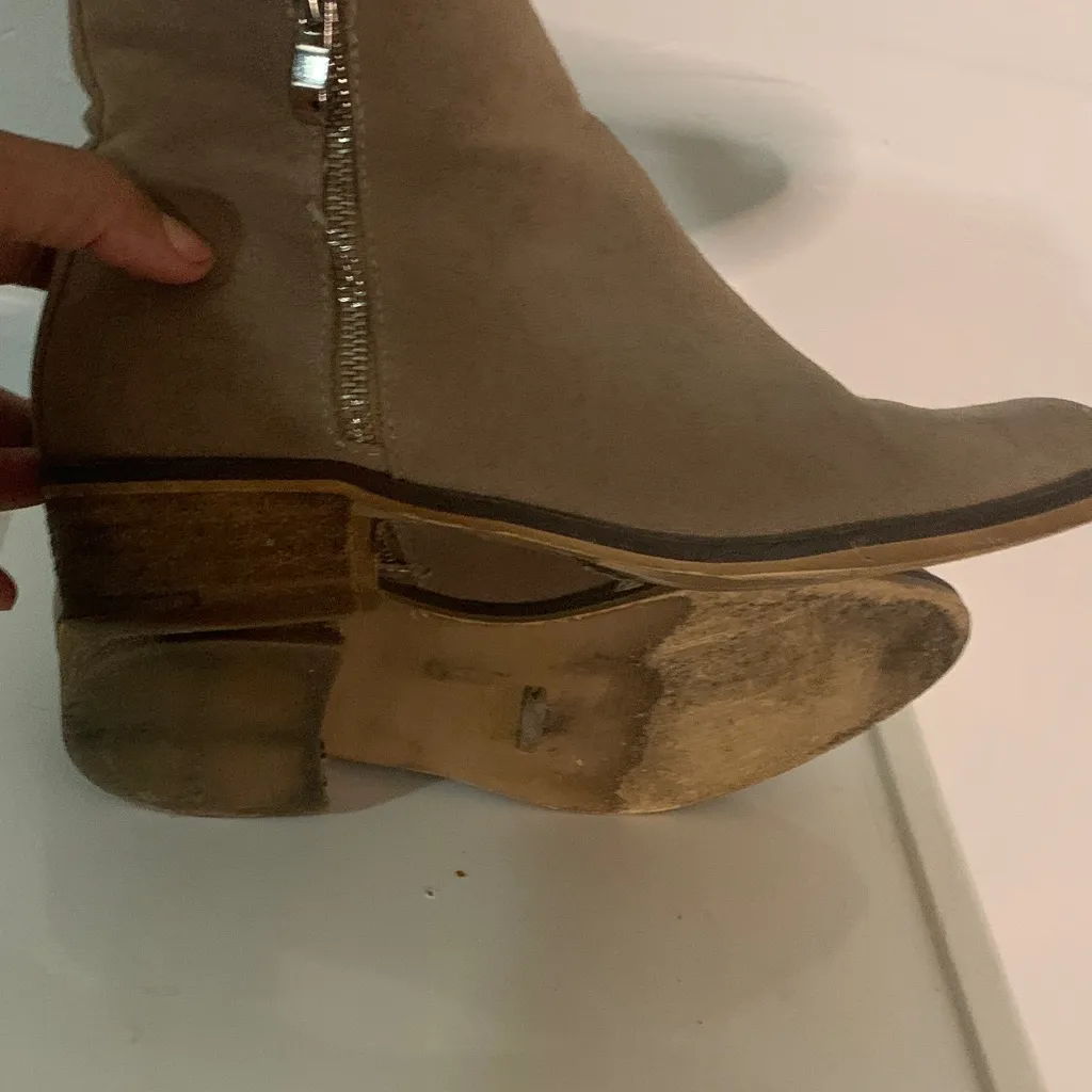 RD Style  Tan Ankle Booties - Image 5
