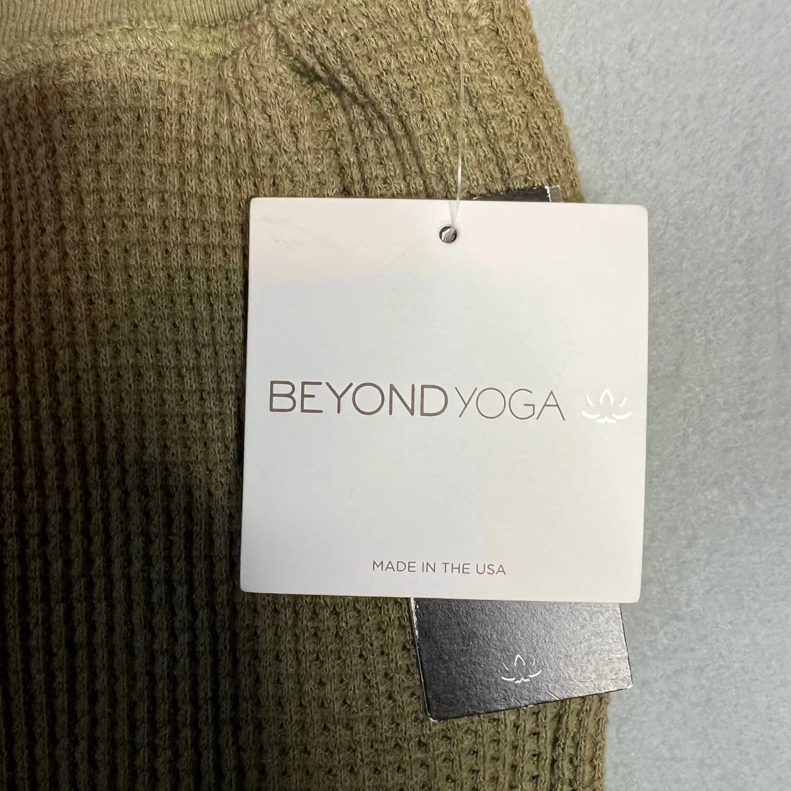 Beyond Yoga Weekend Sweatpant in Olive Size S Weekender Pant Waffle Knit NWT - Image 8