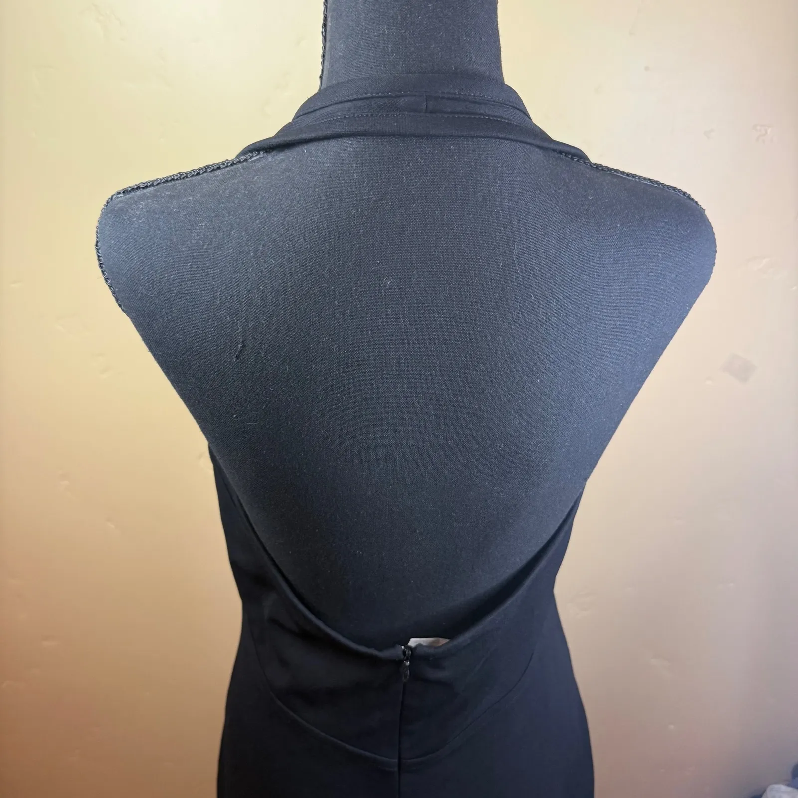 Gianni Versace‎ Authenticated Black Halter Dress Bodycon Cocktail Party Dress 44 Size undefined - Image 7