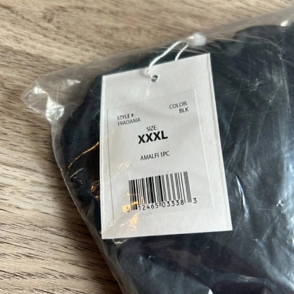 Andie The Amalfi One Piece Swim Black Size XXXL NWT - Image 5