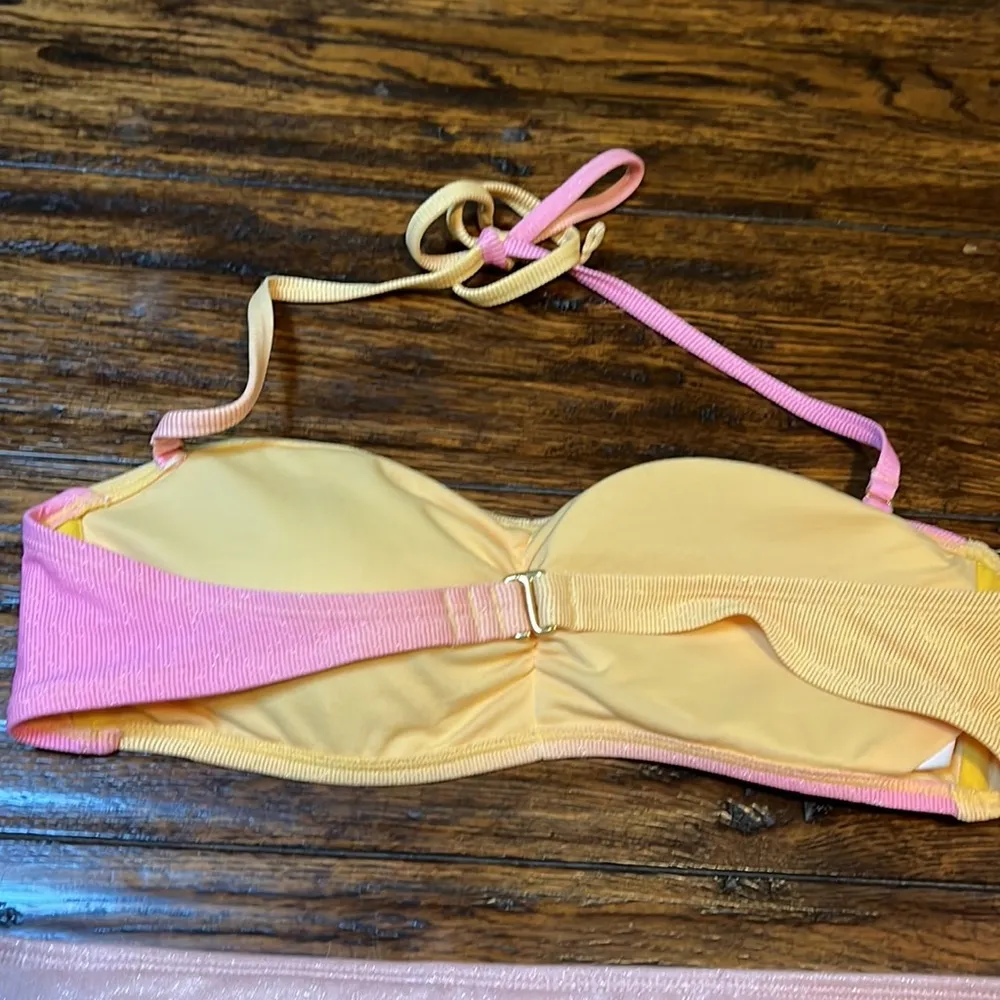 Pink and yellow sparkly bikini - Image 6