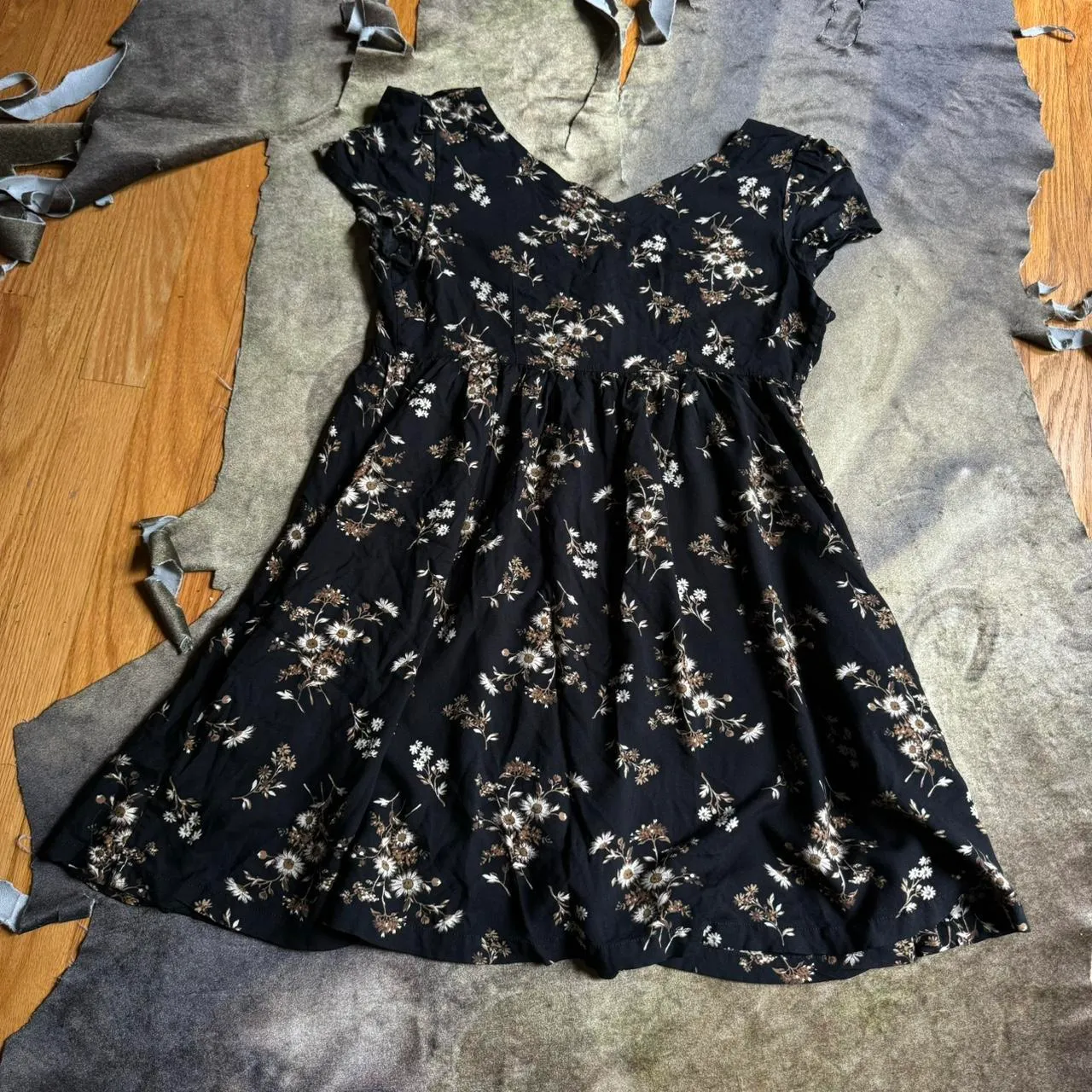 Ralph Lauren Denim Supply Co Floral Mini Babydoll Dress - Image 5