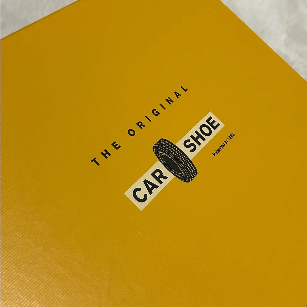 The Original Car Shoe Calzature Donna Cordovan Leather Heeled Loafer Size 9 - Image 3