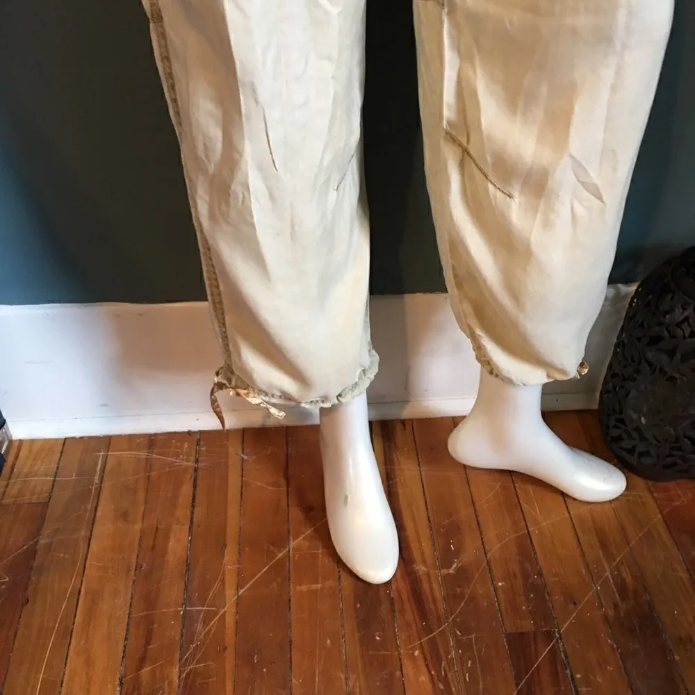 %100 SILK Drawstring bottom pants! Rare & no other - Image 5