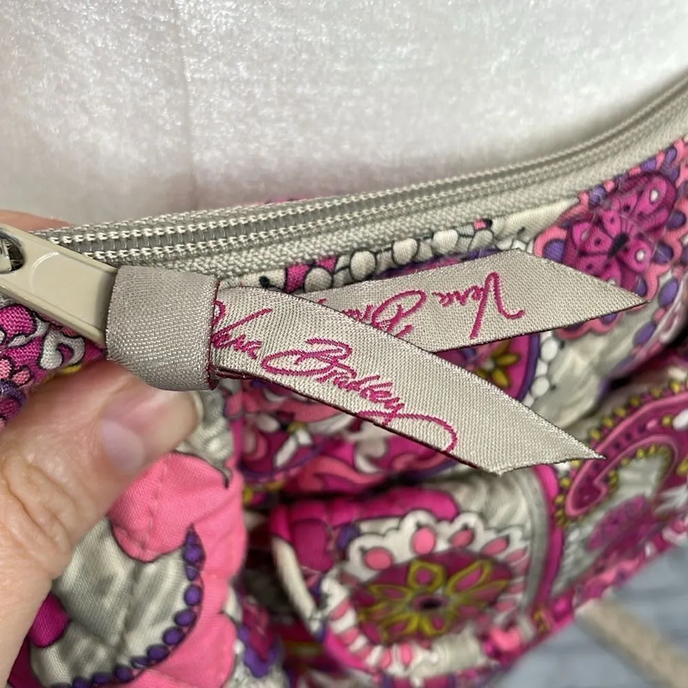 Vera Bradley quilted pink paisley purse crossbody - Image 4