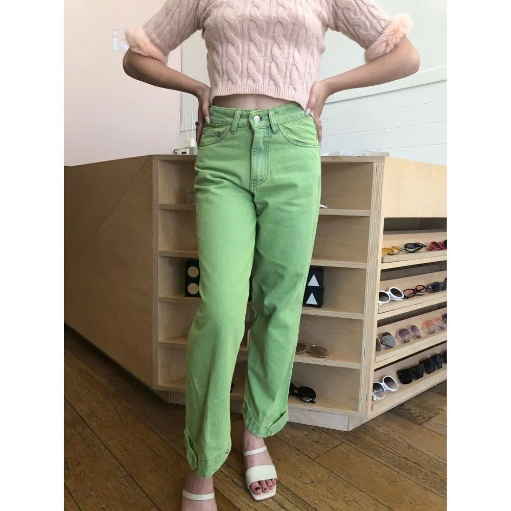 Tach Clothing Lubina Jeans in Green 26 New AS - Image 13