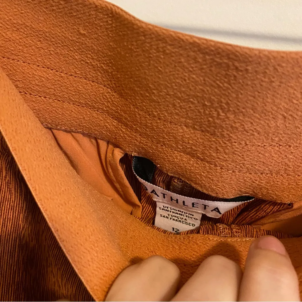 Athleta Echo Shorts in Burnt Orange size 12 - Image 6