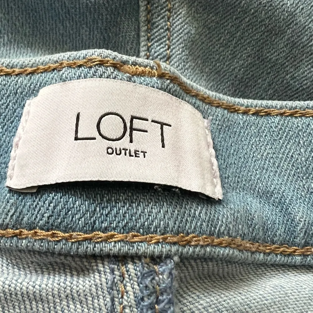 Loft  Classic Blue Denim Pants - Image 4