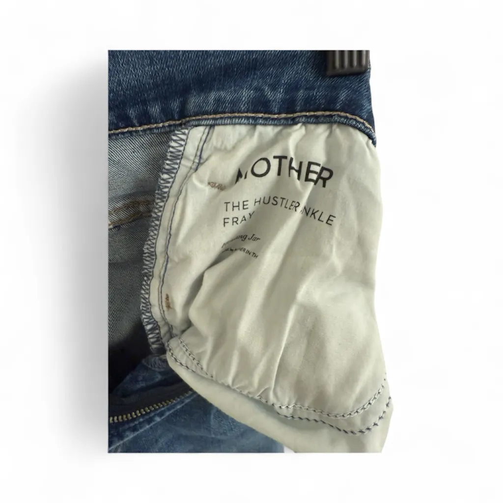 Mother The Hustler Ankle Fray - Image 5