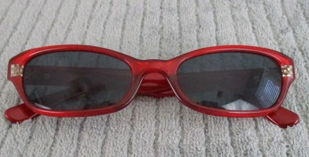 New Divine Eyewear Dia Red/Smoke Sunglasses Women's NWT Red - Image 6