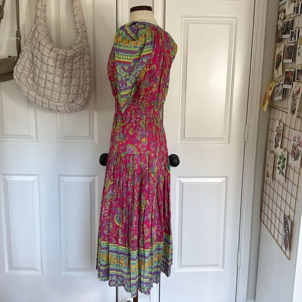 current air Lindsey puff sleeve midi dress blogger fav - Image 10