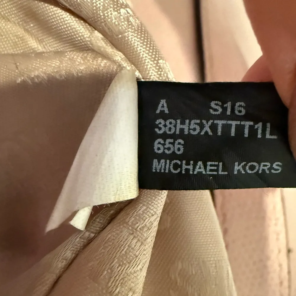 MICHAEL Michael Kors Jet Set Travel Tote Laptop Bag Ballet Pink Leather - Image 12