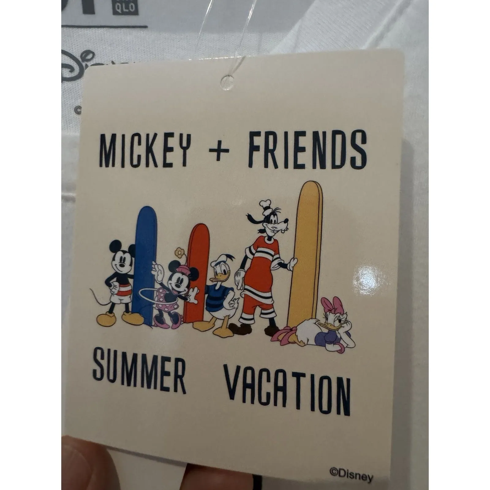 NWT‎ UniqloxDisney Minnie Mouse Mickey+Friends Summer Vacation Tank M OLDSTOCK - Image 7