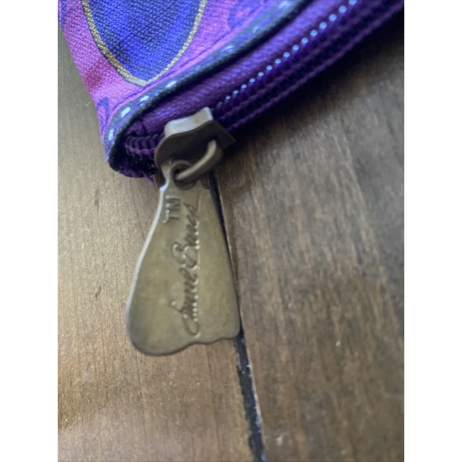 Laurel Burch Cat‎ Cosmetic Bag Zippered Travel Bag Feline Friends Artsy Bold - Image 5