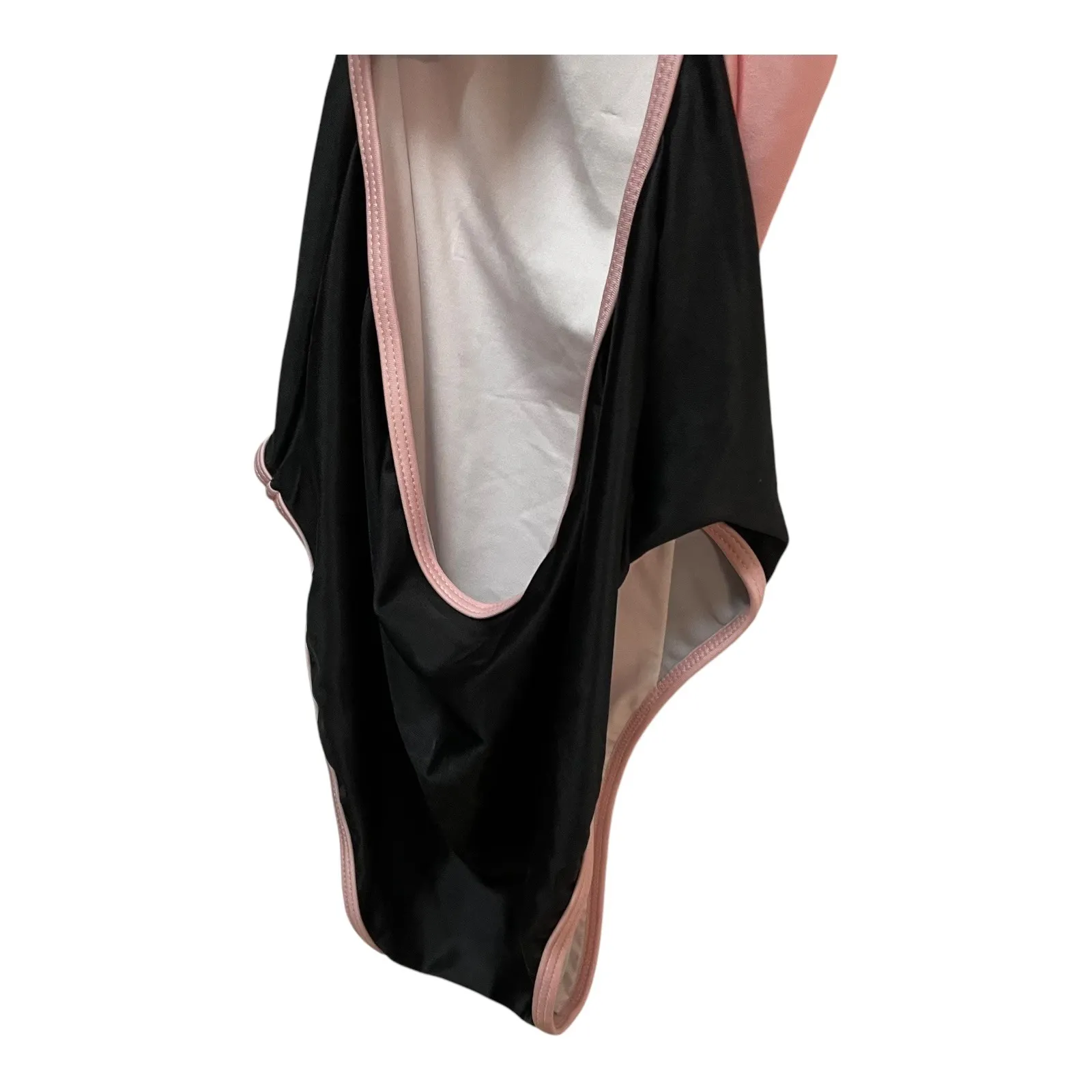 BALEAF Halter One Piece Swimsuit Padded Athletic Training Pink Black Size 38 NWT - Image 8