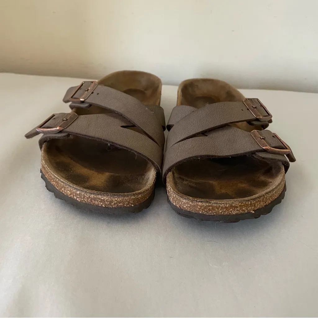 Birkenstock Yao Strappy Sandals Brown Mocha size 36 (5-5.5 narrow) - Image 4