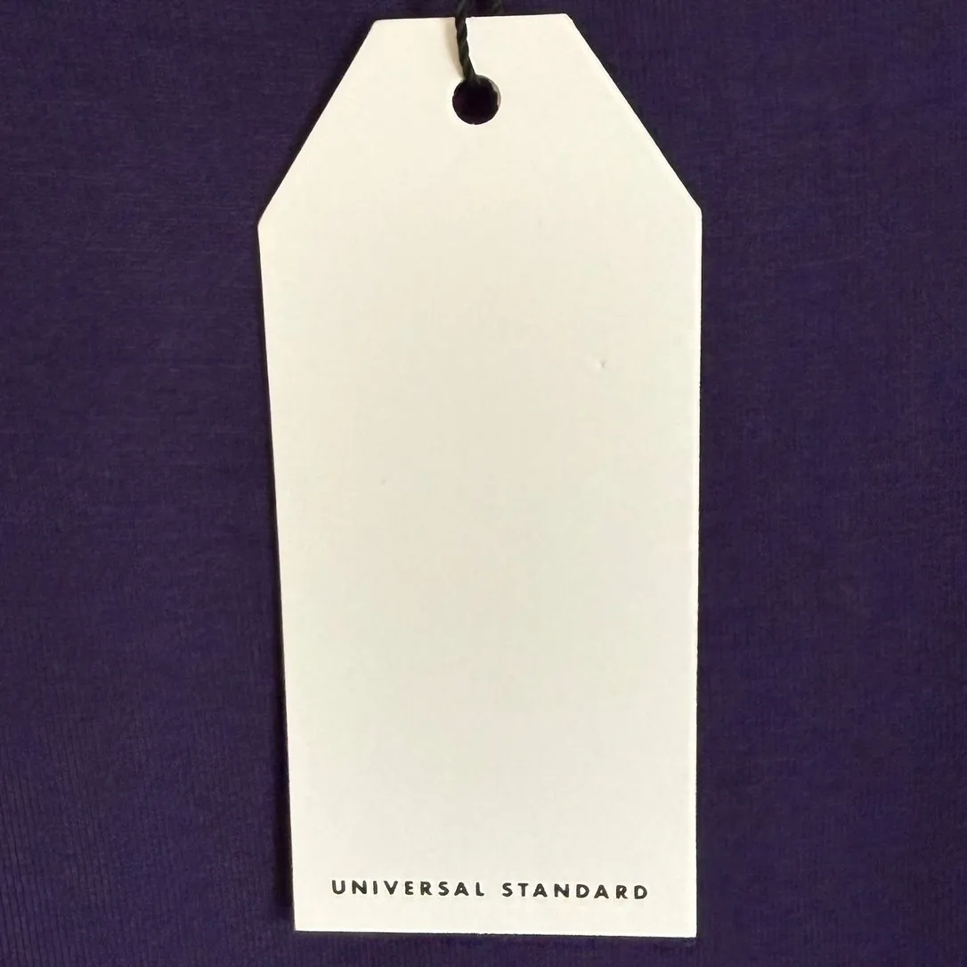 NWT Universal Standard Plus Size 6X Estella Liquid Jersey Knot Top Cosmic Purple - Image 8