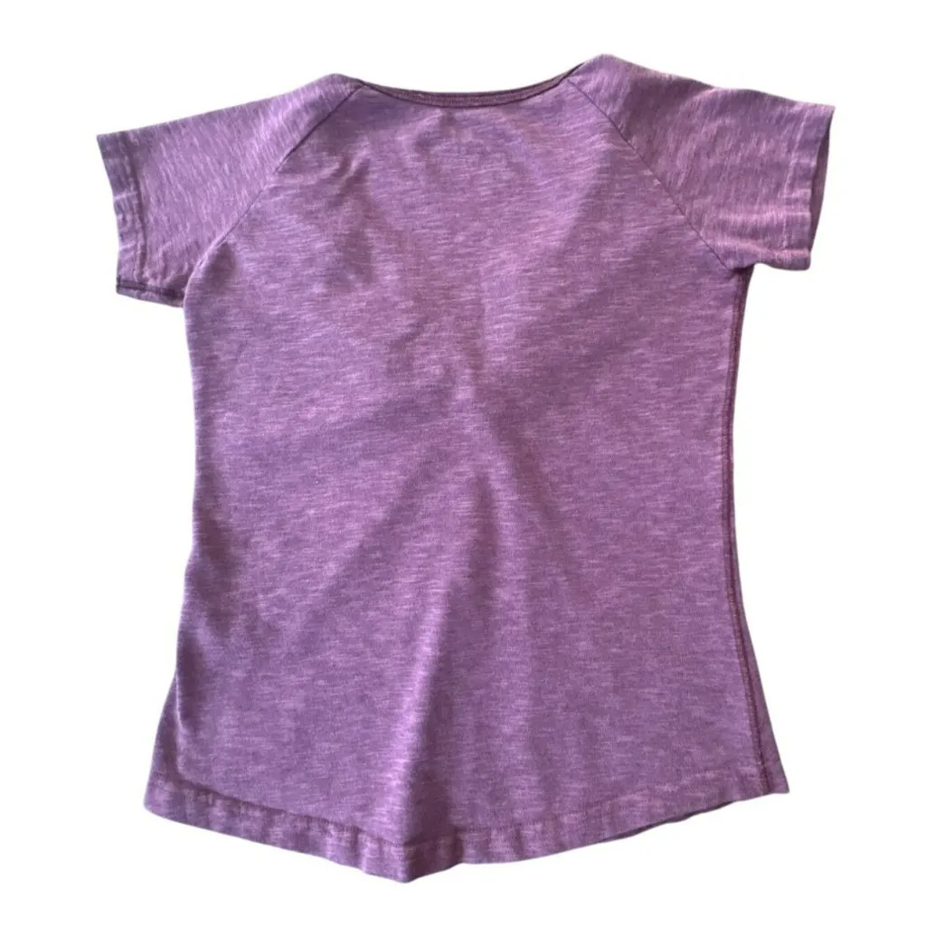 Kuhl Womens Short Sleeve Top Size Small Hiking Activewear Red Burgundy T-Shirt - Image 4