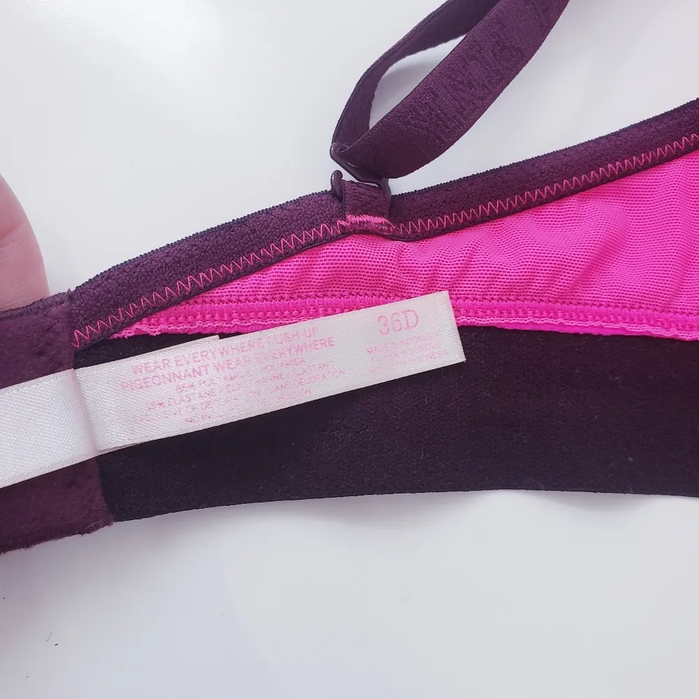 PINK Victoria's Secret Wear Everywhere Pushup Hot Pink Bra - Image 8