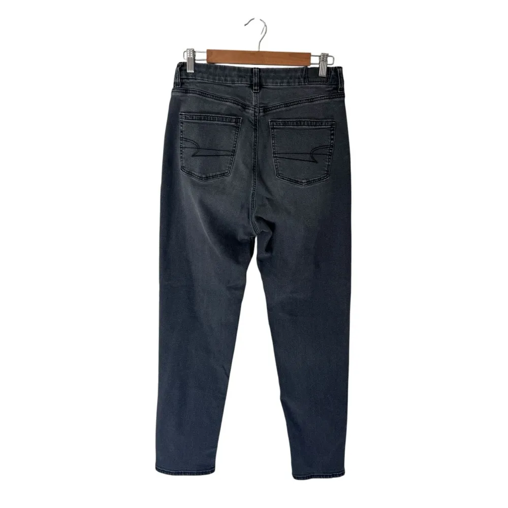 American Eagle - High Rise Curvy Mom Jeans Sz 8 Long - Image 4