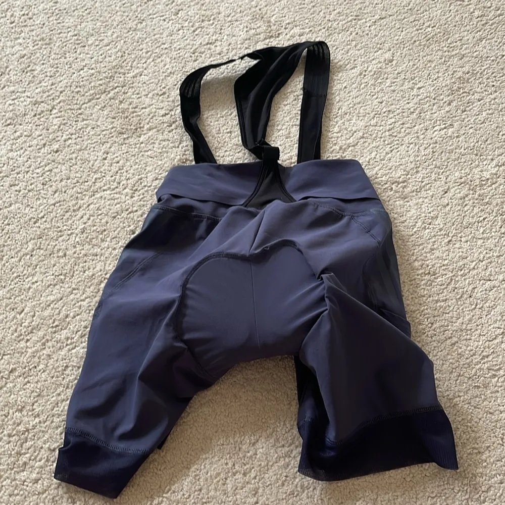 Adidas Adiventure Padded Cycling Bib Bikes Shorts - Shadow Navy - S - Image 3
