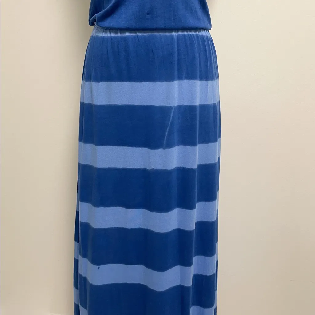 Alternative Klein Blue Sky Striped Racerback Maxi - Image 10