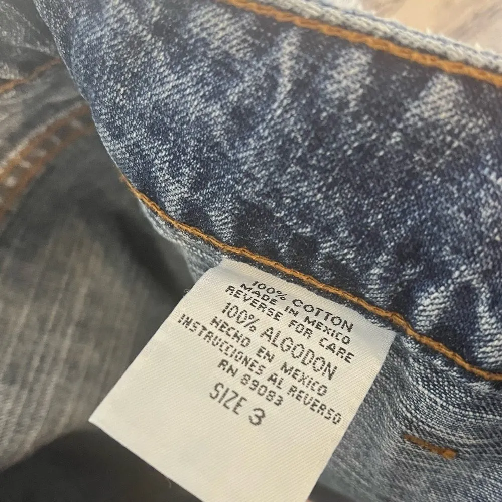 Lei Denim Skirt‎ Size 3 Blue - Image 6