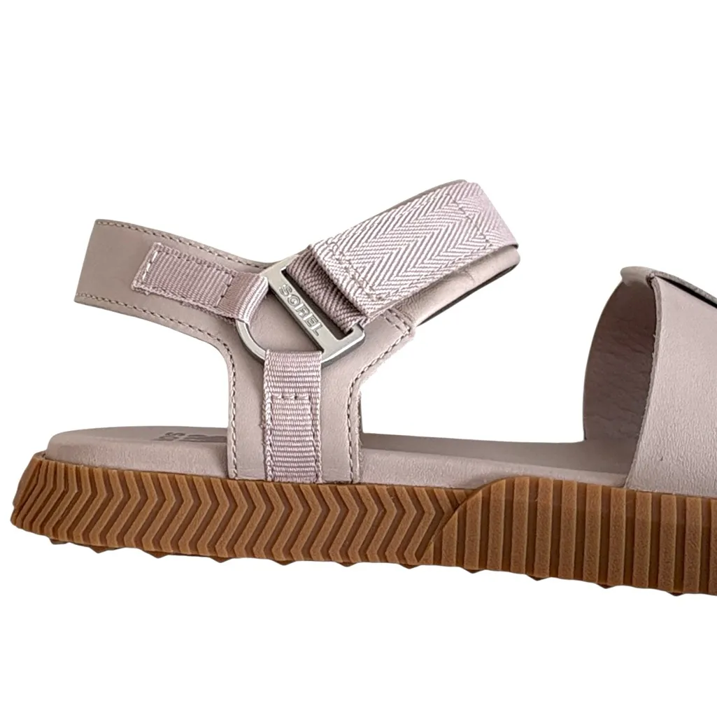 NWOT Sorel Leather ONA Ave Sandals Crushed Clay Size 8.5 Retail $100.00 - Image 5